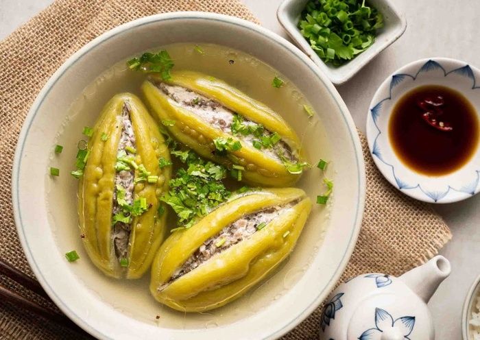 Canh khổ qua nhồi thịt 